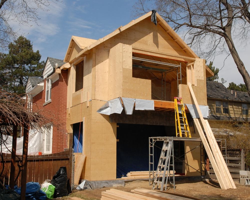 Virginia home addition survey